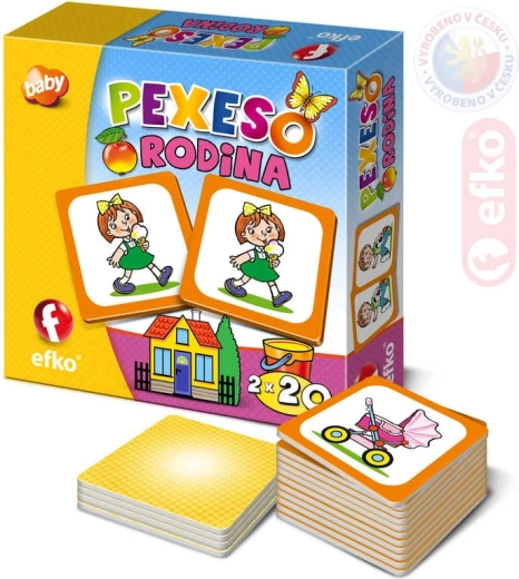 Efko Baby-Pexeso Familie
