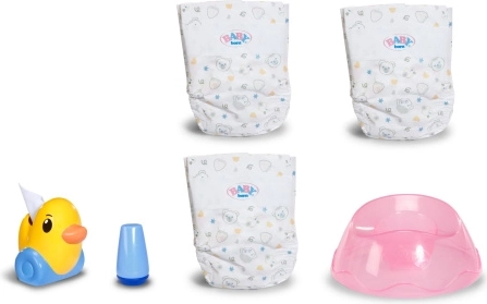 BABY born Pflegeset mit Töpfchen für Puppen