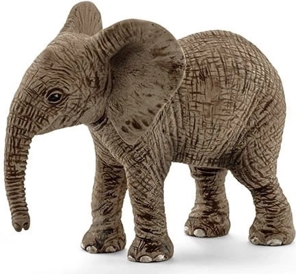 Figur eines jungen Afrikanischen Elefanten Wild Life Rot