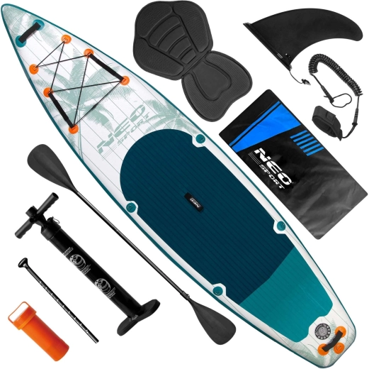 Komplett-Set, einsatzbereit am Wasser