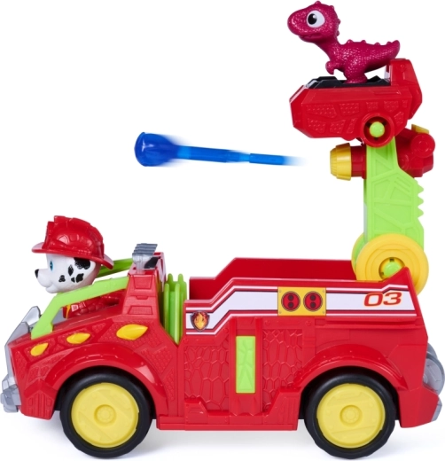 Feuerwehrfahrzeug für Dinosaurier-Missionen