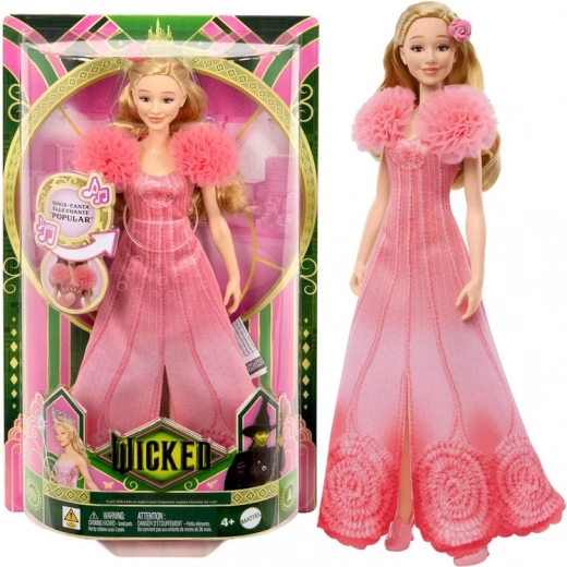 Sprechende Glinda-Puppe aus dem Film Wicked mit dem Lied "Popular"