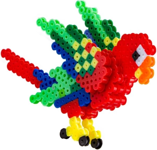 Fertiger 3D-Ara-Papagei als Dekoration
