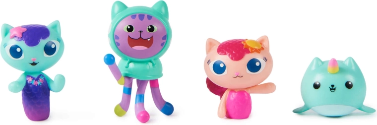 Vier ikonische Figuren aus der Serie