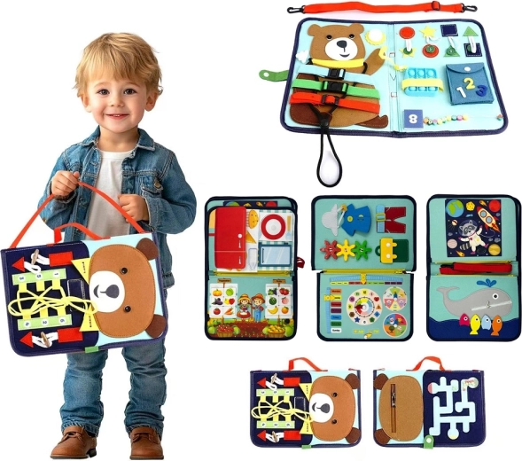 2Kids Toys sensorisches Beschäftigungsbuch Bärchen