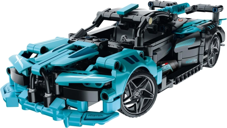 Detailreiches Sportmodell