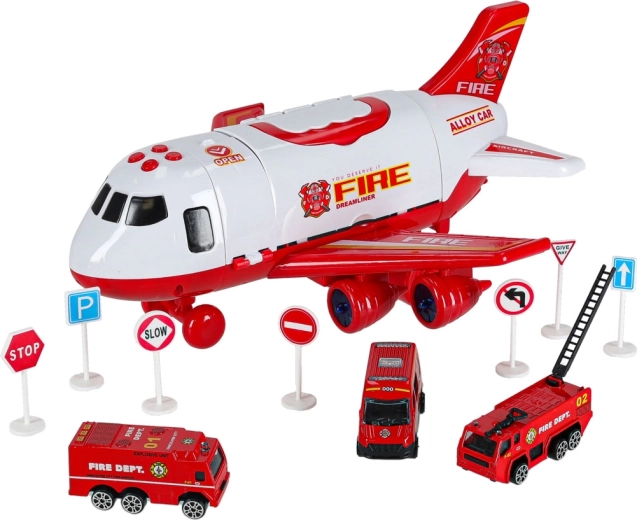 Komplette Feuerwehrausrüstung in einem Set