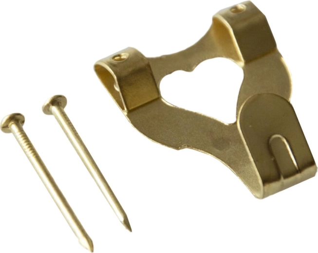 Metall-Wandhaken IXA, vermessingt, Größe 3, 250 Stk.