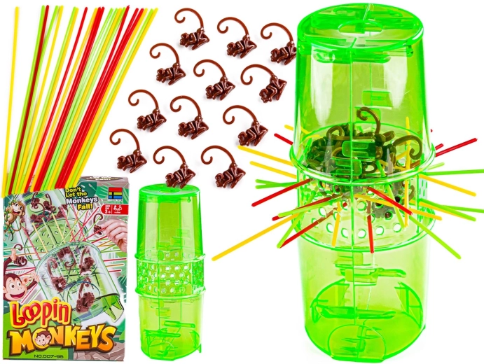 Loopin Monkeys – fallende Äffchen – Geschicklichkeitsspiel