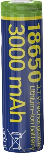 Lithium-Ionen-Akku 18650, 3,7 V, 3000 mAh, flache Pole (10C)