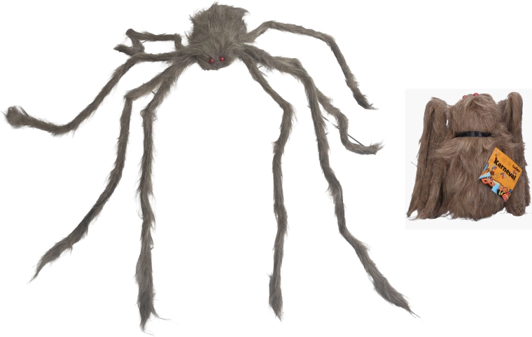 Halloween-Dekoration Spinne 150 cm