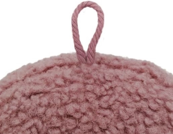 Kuscheliges Teddy-Material aus Baumwolle