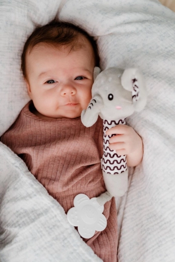 Sanftes Quietschen für die sensorische Entwicklung