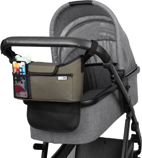 Schnelle und sichere Befestigung am Kinderwagen