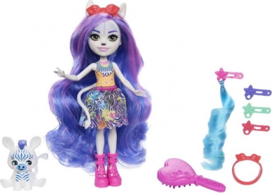 Enchantimals Deluxe Puppe Zemirah Zebrová