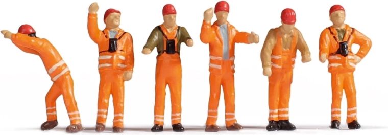 NOCH Figuren-Set Rangierer H0 (6 Stk.)