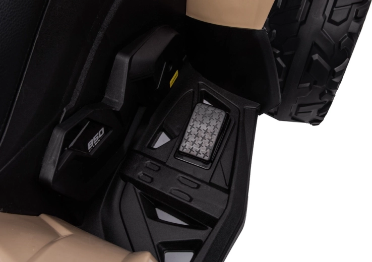 Intuitive Steuerung mit Gaspedal