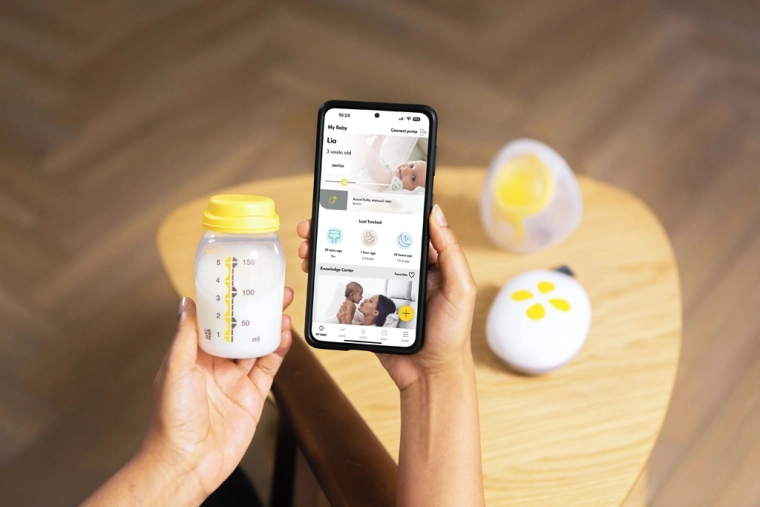 Intelligentes Tracking in der Medela Family App