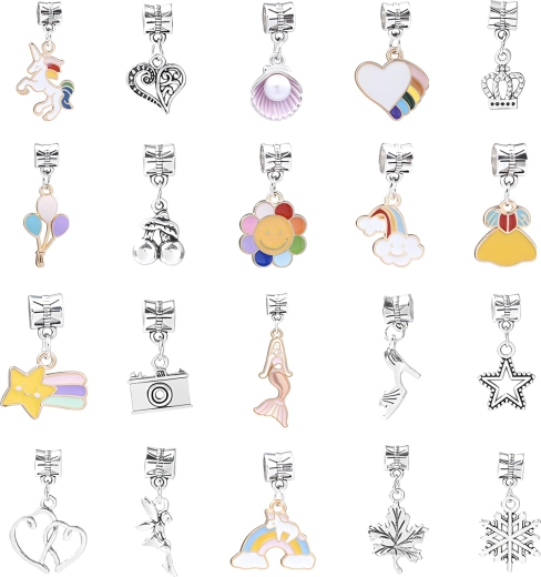 Anhänger (Charms), die dem Armband Stil verleihen