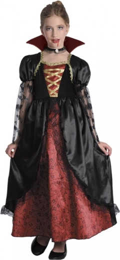 Kinderkostüm Vampirin 130–140 cm
