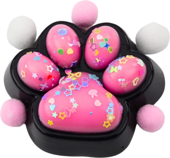 Niedliches Design einer Katzenpfote