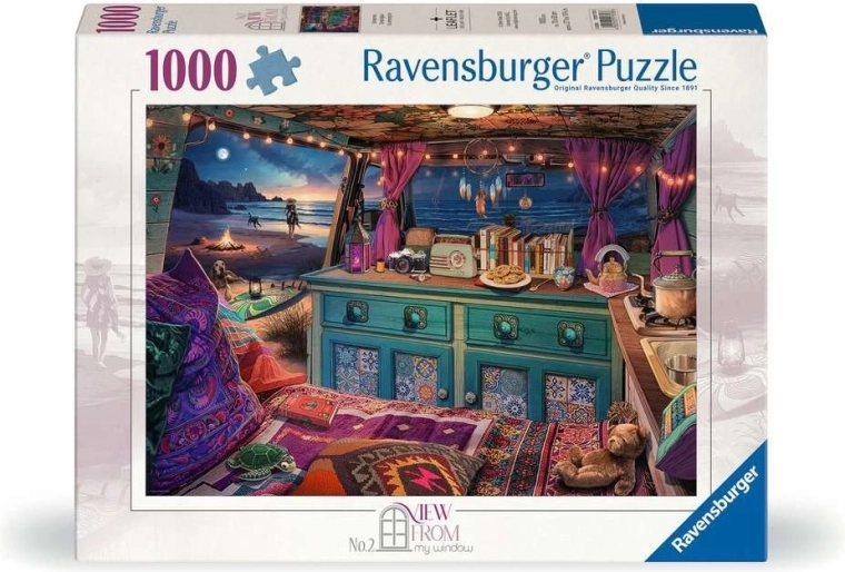 Ravensburger Puzzle View From My Window 2: Wohnmobil 1000 Teile