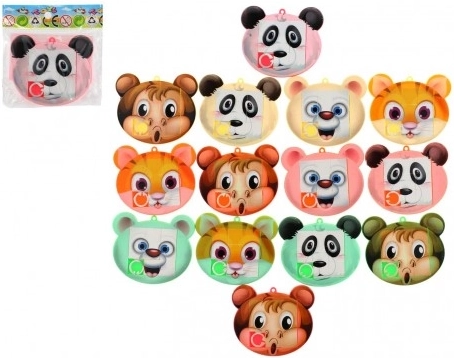 Schiebepuzzle Tier – logisches Kinderspiel (Motiv-Mix)