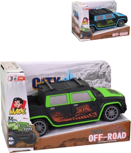 Geländewagen-Offroad-Auto mit Schwungradantrieb, 15 cm – 1 Stück