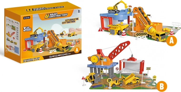 Garage für Baufahrzeuge