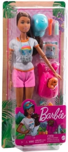 Barbie Puppe – Wanderung mit Welpen