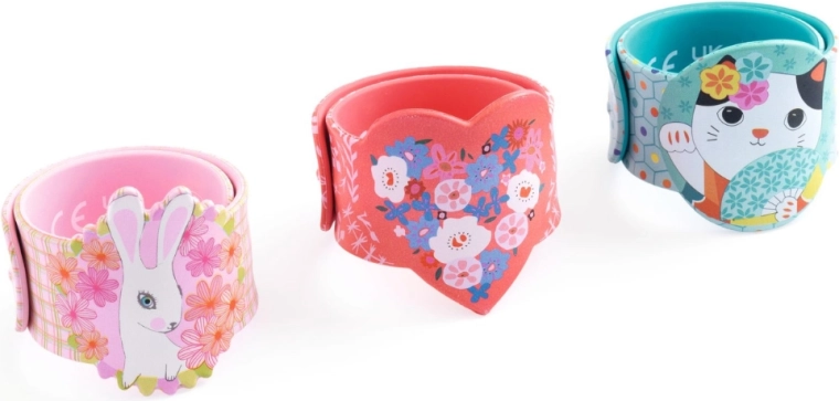 Djeco Armband mit Tiermotiv – Mix verschiedener Motive