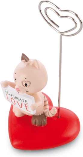 Love-Cat-Design mit dem Schriftzug „Celebrate Love“