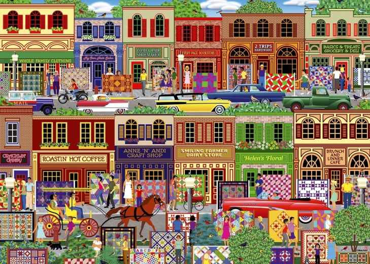 Alipson Puzzle Patchwork Festival 1000 Teile
