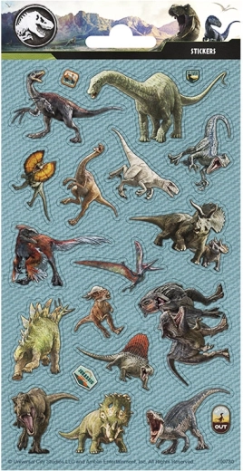 Jurassic-Park-Aufkleber für Kinder