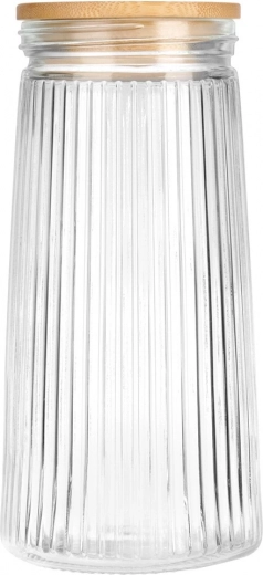 Strapazierfähiges Borosilikatglas mit eleganter Riffelung