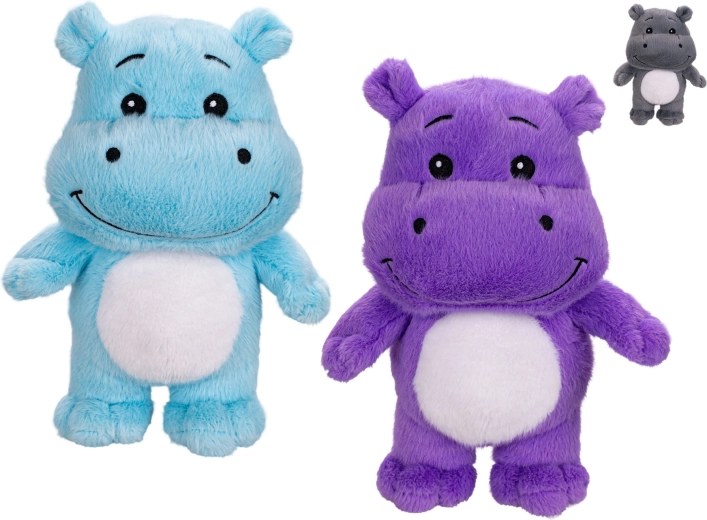 Plüsch-Nilpferd 26 cm (3 Farbvarianten) für Kinder ab der Geburt