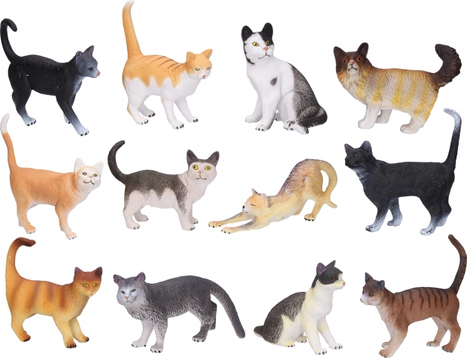 Tierfigur Katze 12 cm