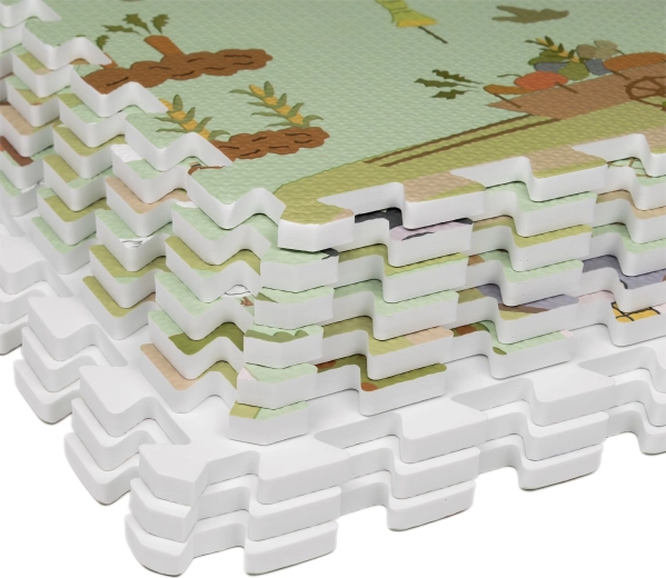 Sicherer und komfortabler Bereich für die ersten Schritte