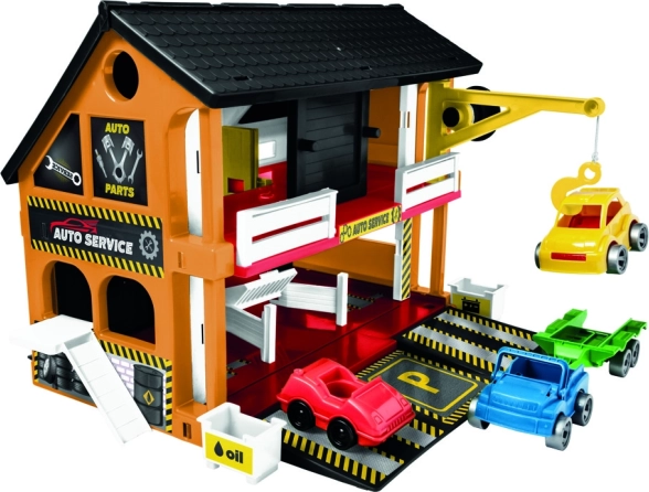 Wader Spielhaus Autowerkstatt