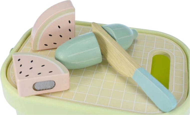 Realistisches Schneiden dank Klettverschluss