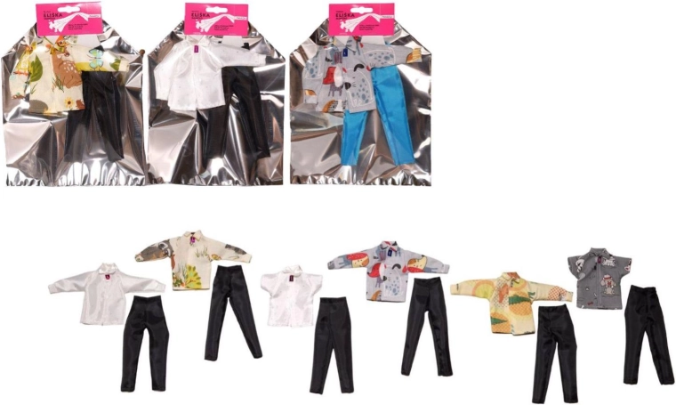 Outfit für eine Puppe – zweiteiliges Set, verschiedene Ausführungen