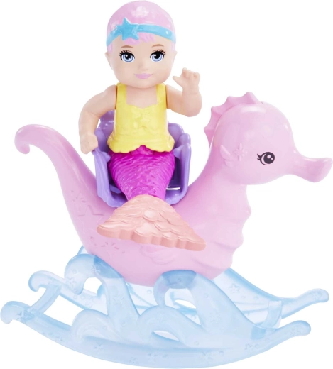 Wippendes Seepferdchen für die Feinmotorik