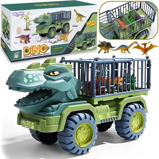 Woopie Dinosaurier-Transporter T-Rex mit Figuren