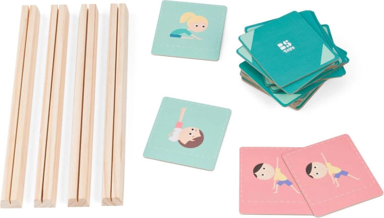 Stell dar und finde – bewegungsbasiertes Merkspiel mit Yoga-Posen