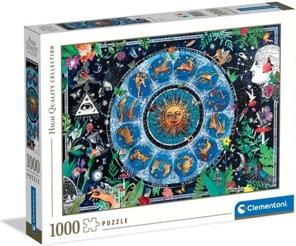 Puzzle Clementoni Astrologische Karte 1000 Teile HQ