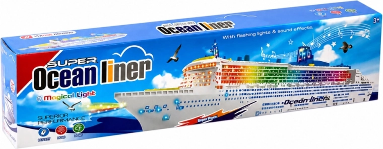 Großes Kreuzfahrtschiff für kleine Kapitäne