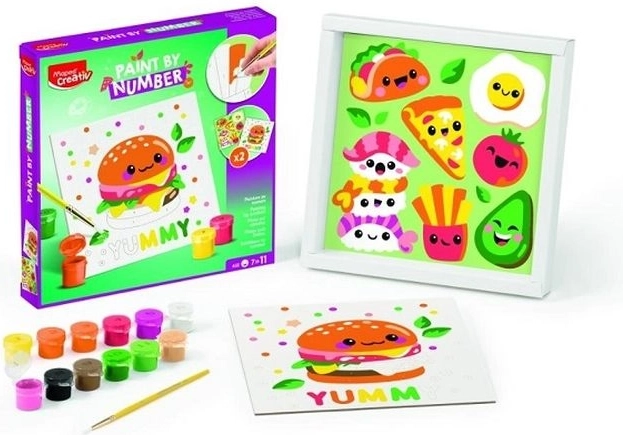 Creativ Malen nach Zahlen Yummy