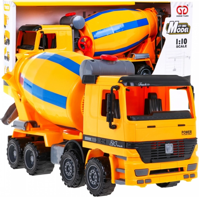 Betonmischer für Kinder 3+ Realistisches Modell 1:10 + bewegliche Teile + drehbarer Eimer