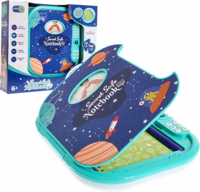 Interaktives geheimes Tagebuch für Kinder mit Zahlenschloss