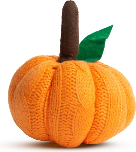 Halloween-Textildekoration Kürbis orange